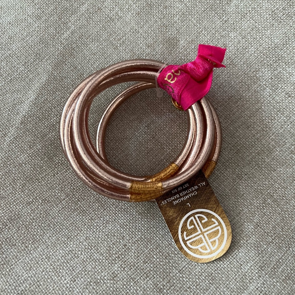 New BuDha Girl rose, gold set 6 size large